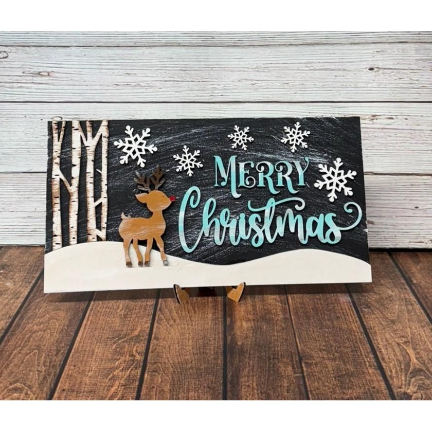 Merry Christmas Sign - Nifty Decor & More