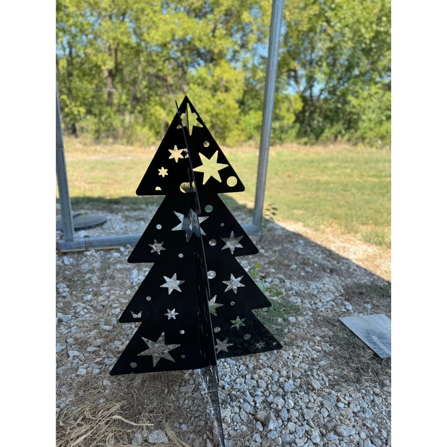 Metal Christmas Tree Outdoor Decor Large