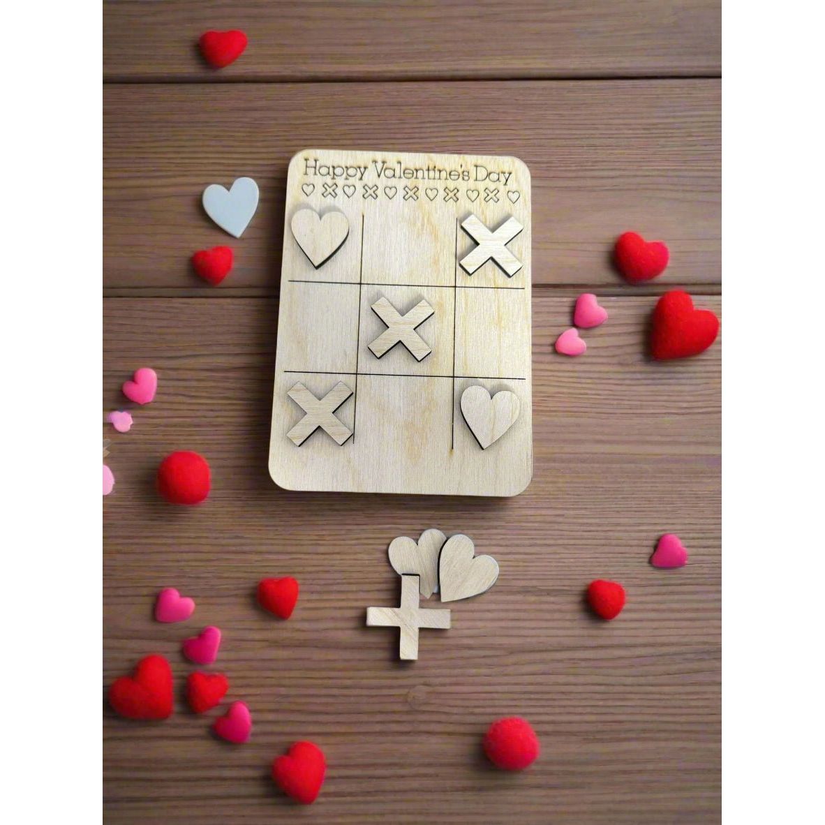 Mini Valentine Tic Tac Toe Valentine Gift