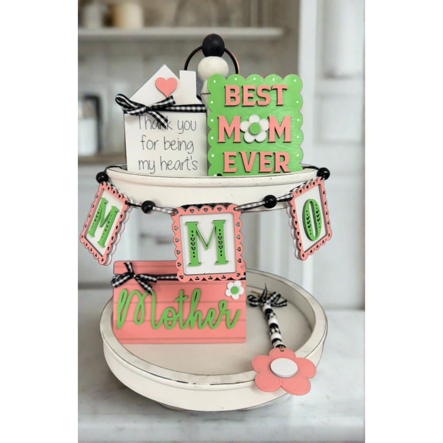 Mother's Day Tiered Tray Tiered Tray