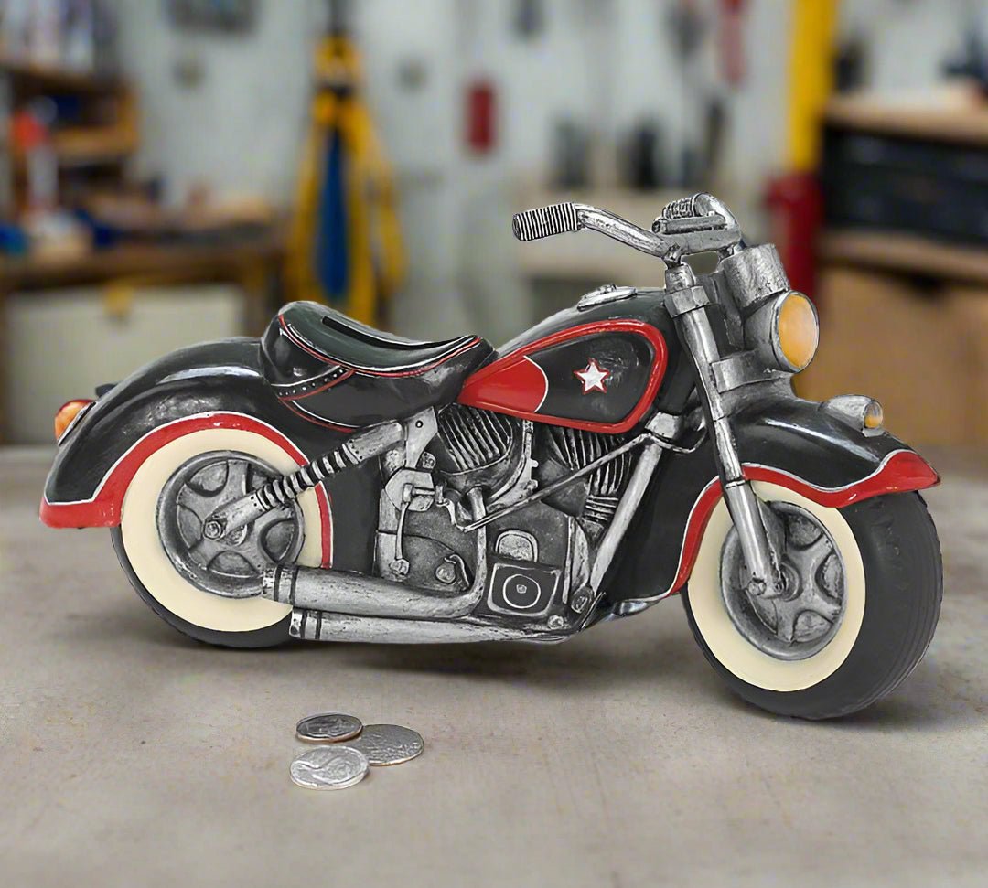 Motorcycle Bank - Nifty Decor & More