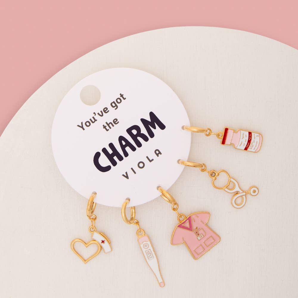 Nurse Charm Set
