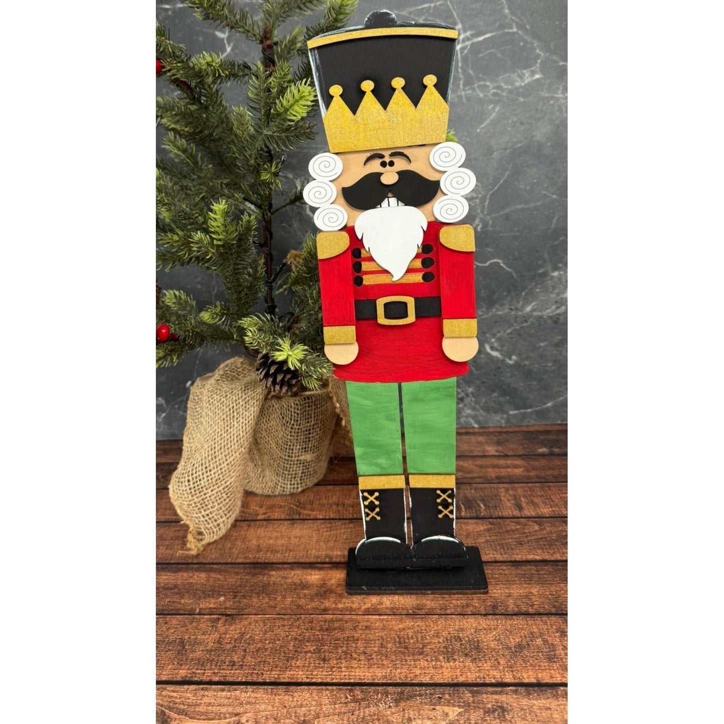 Nutcracker Décor Christmas Shelf Sitter