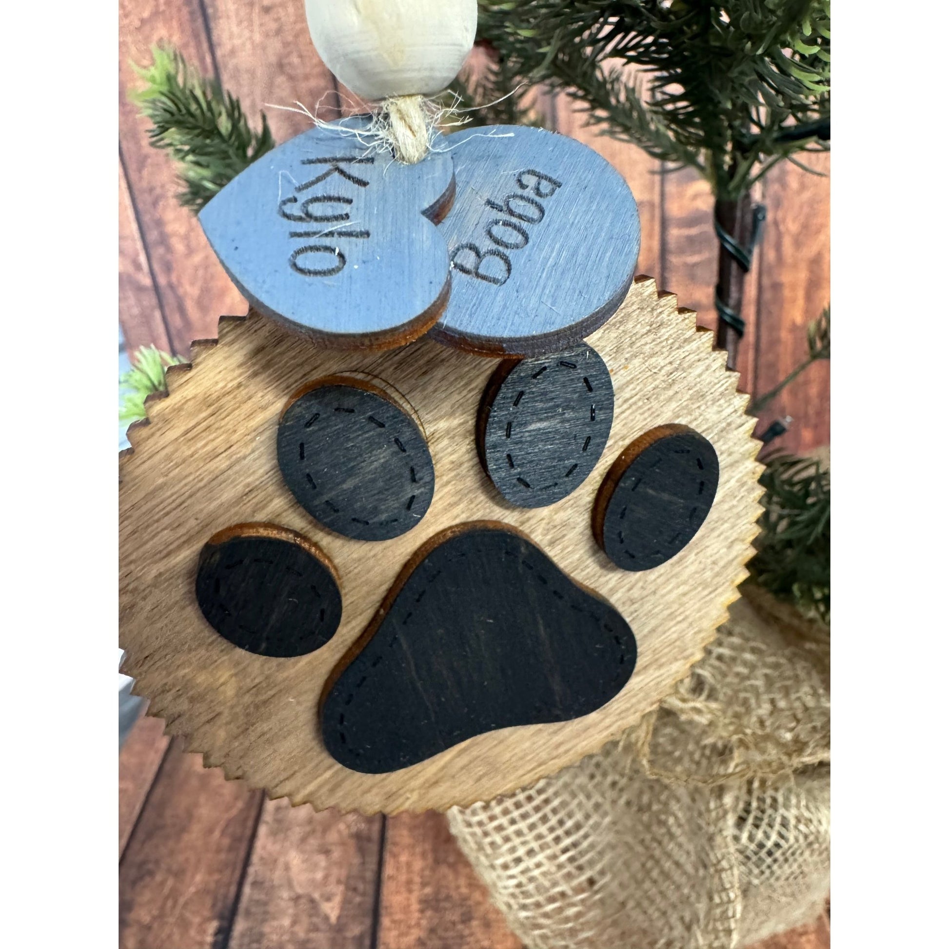Personalized Pet Ornaments Personalized Christmas Ornament