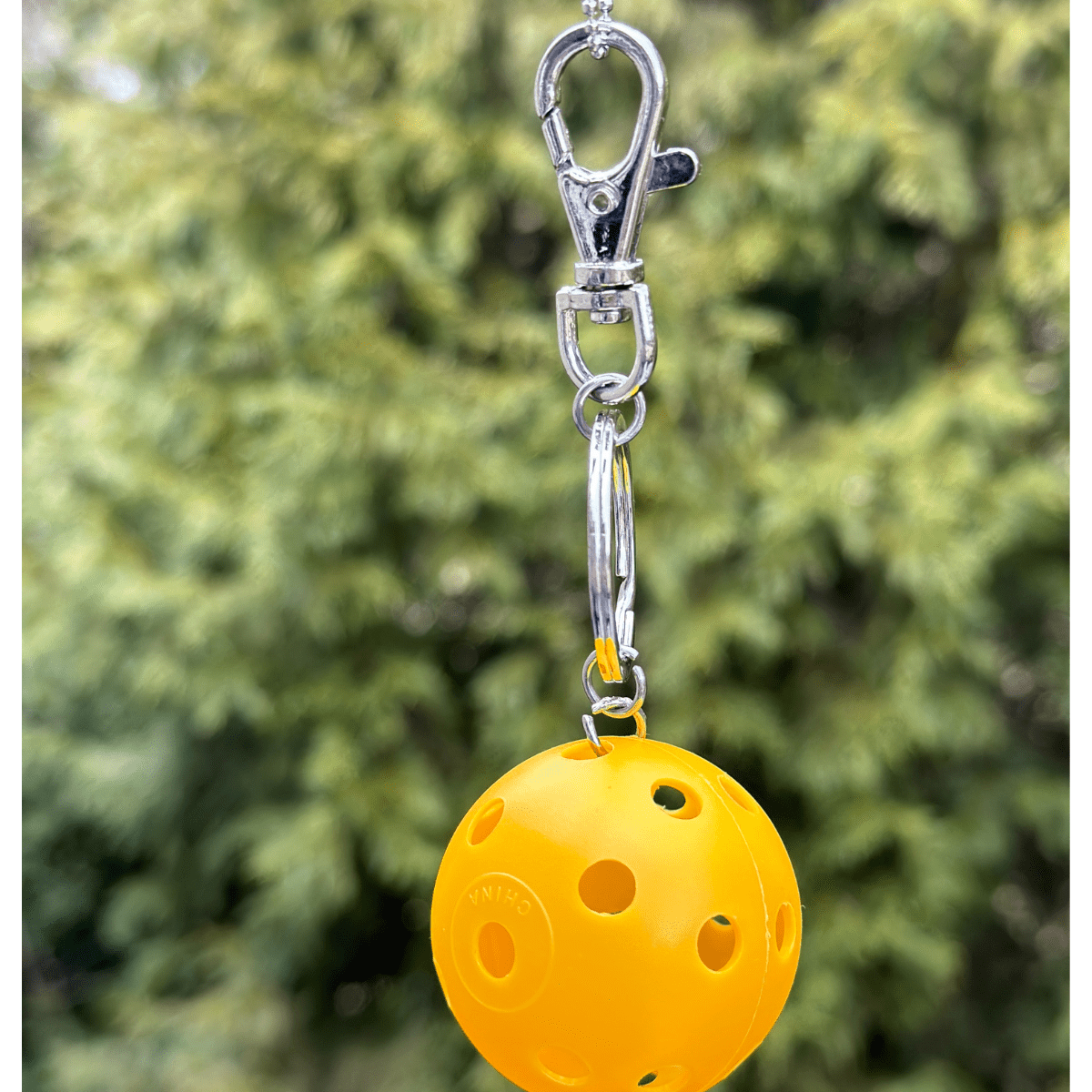 Pickleball Bag Charm Orange
