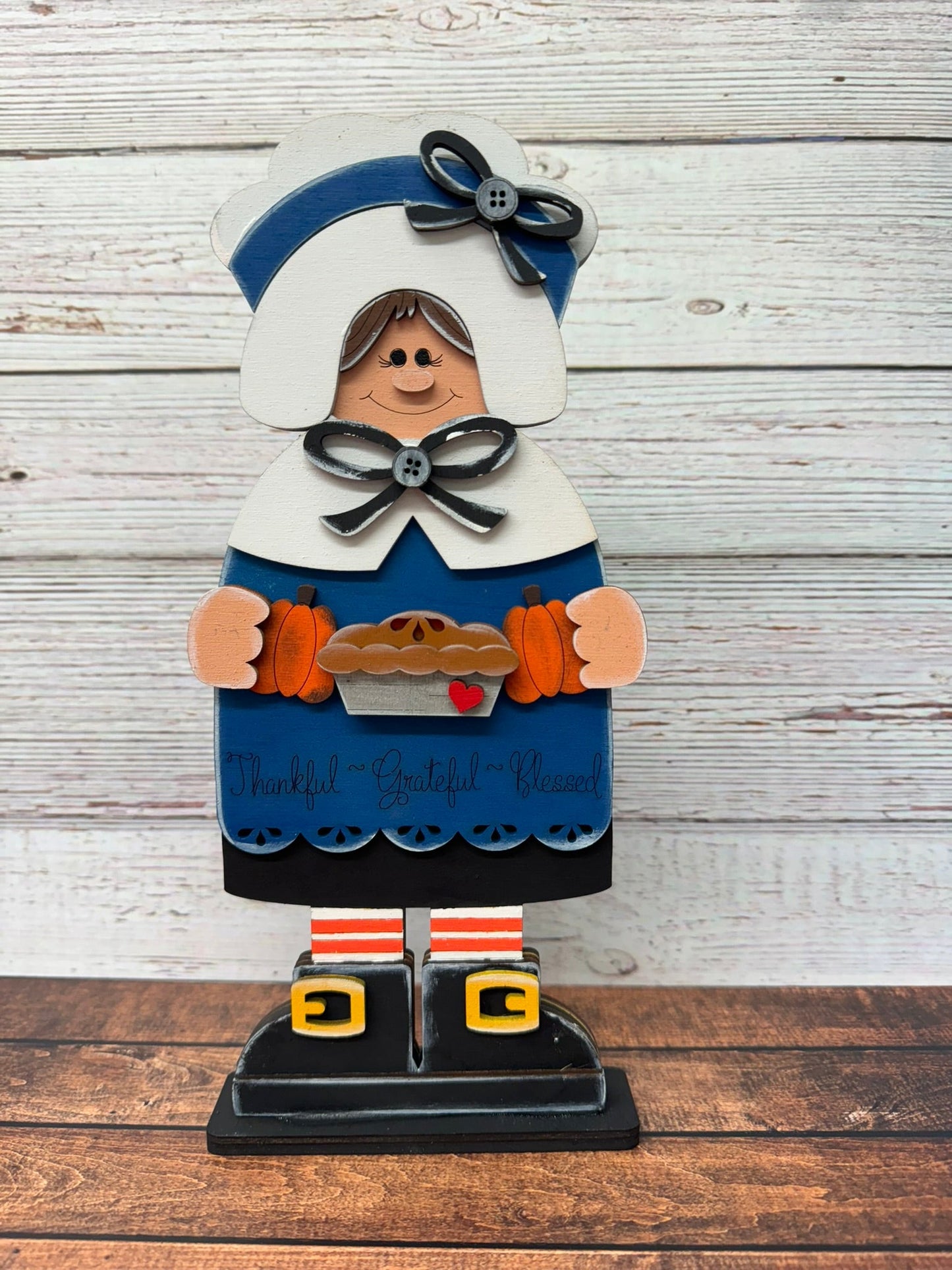 Pilgrim Girl Shelf Sitter