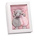 Plush Baby Gift Set - Adorable Nursery Gift Idea for Baby Shower & Newborns, Soft Gift for Babies, Perfect Baby Gift Pink