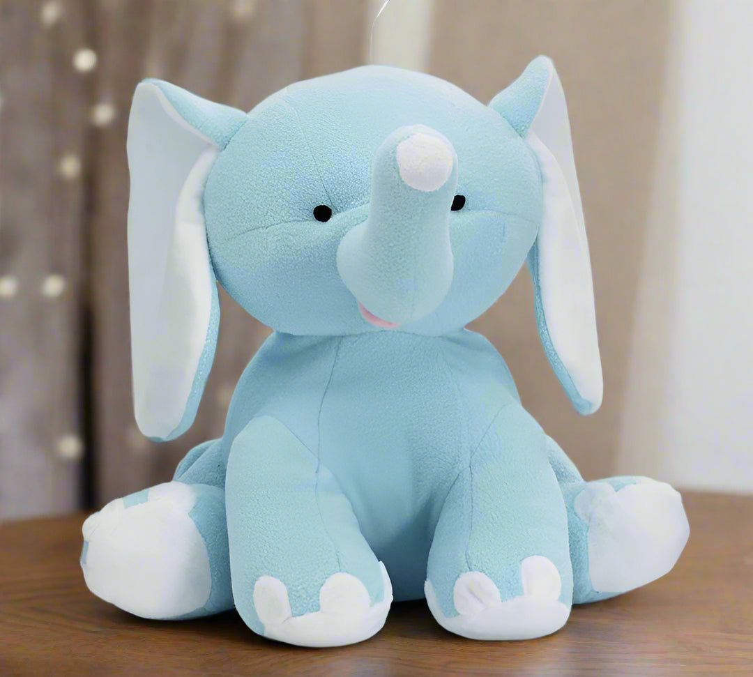Plush Elephant Stuffed Animals - Adorable Nursery Decor & Baby Shower Gifts, Soft Cuddly Toy for Kids