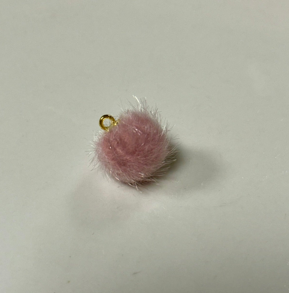 Pom Pom Pendant Charms, Fun Colorful Fluffy Detail, Ideal for Crafting Earrings, Hair Accessories & Keychains & Gift Giving - Nifty Decor & More