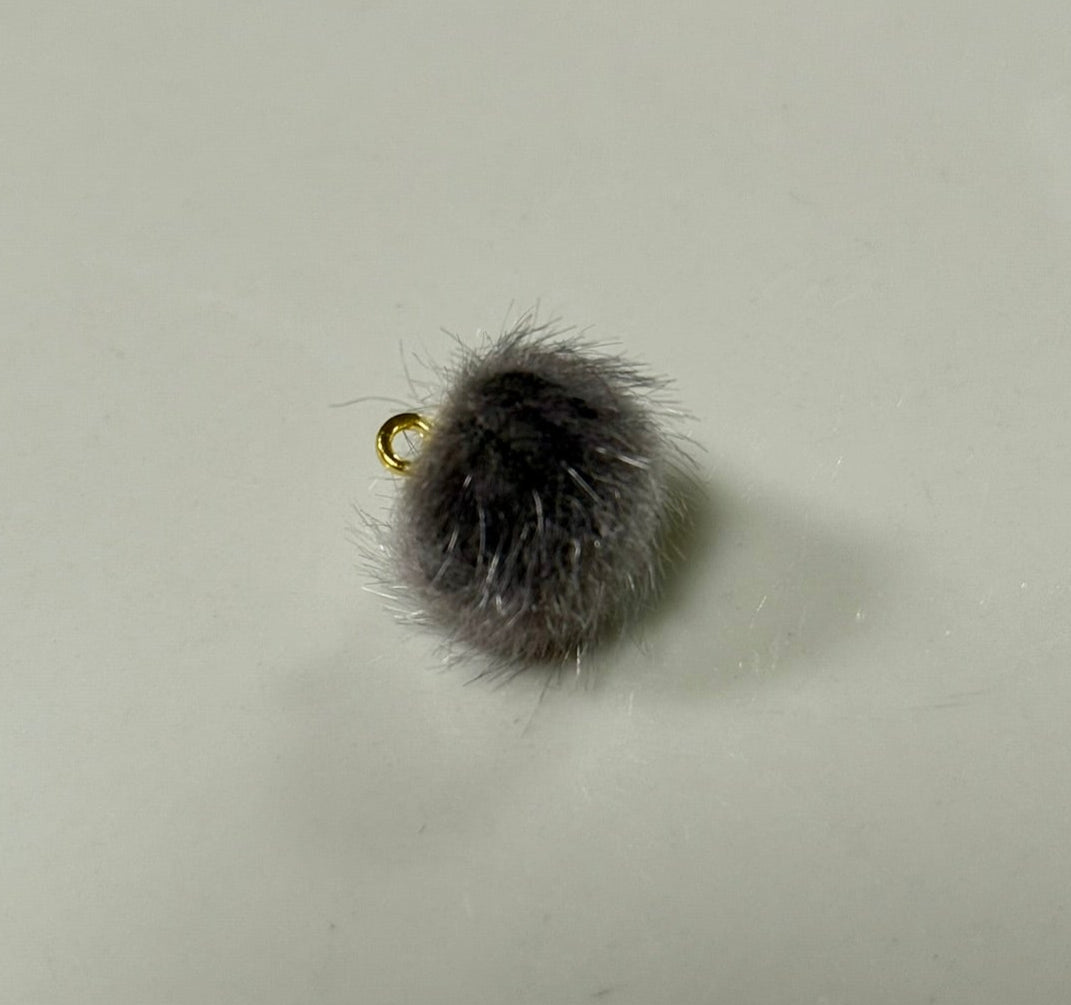 Pom Pom Pendant Charms, Fun Colorful Fluffy Detail, Ideal for Crafting Earrings, Hair Accessories & Keychains & Gift Giving - Nifty Decor & More