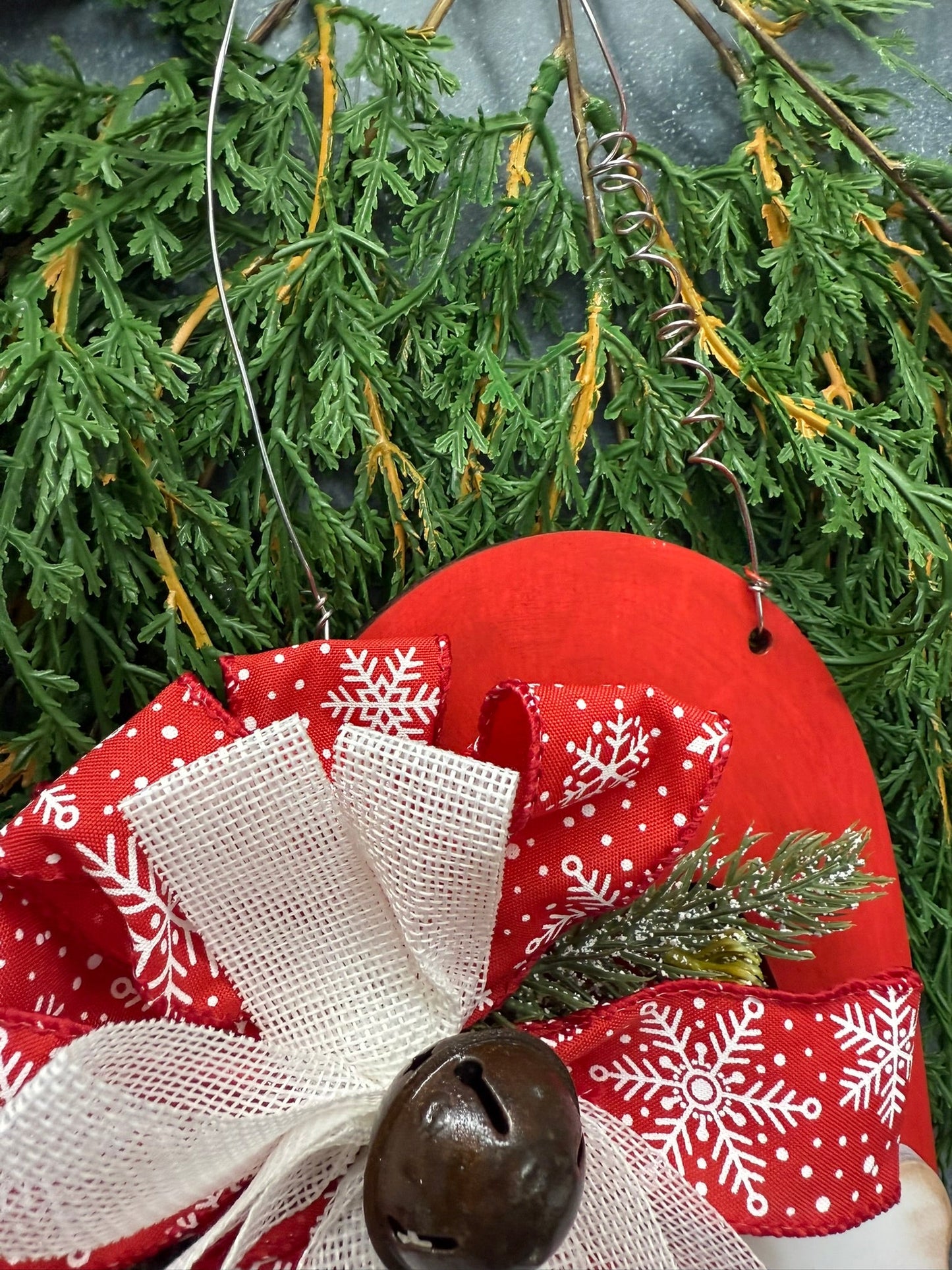 Primitive Santa Door Hanger - Nifty Decor & More