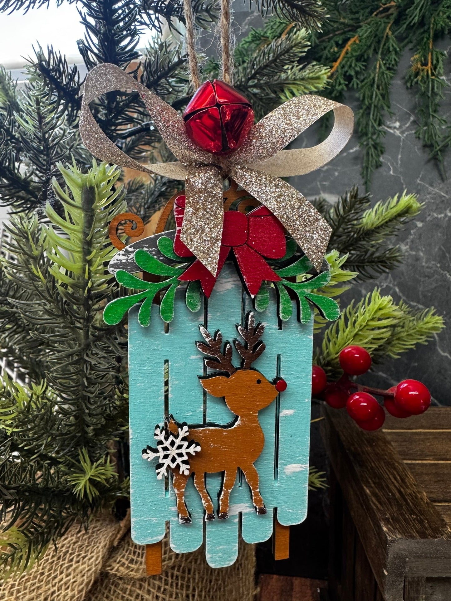 Reindeer Ornaments - Nifty Decor & More