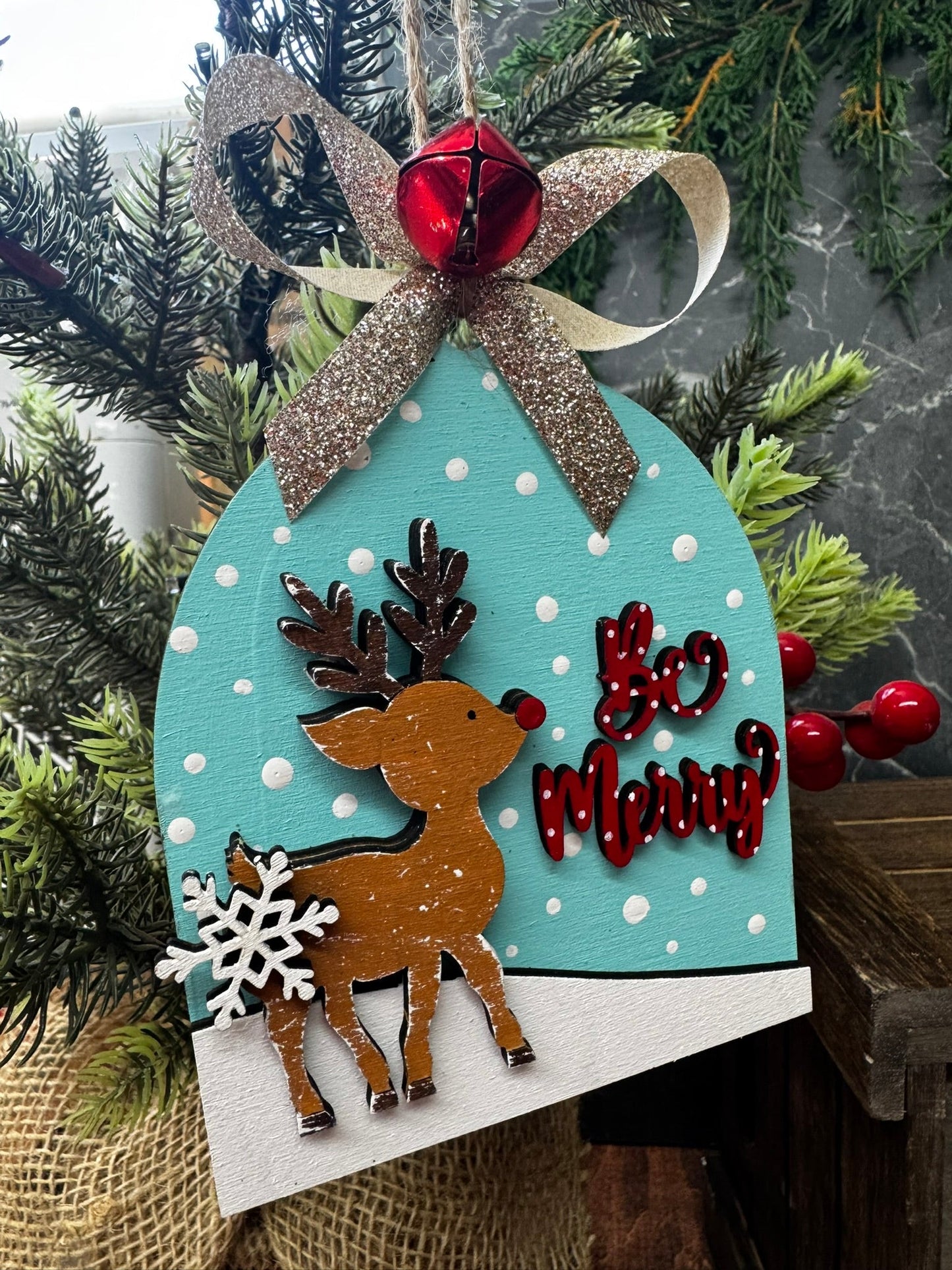 Reindeer Ornaments - Nifty Decor & More