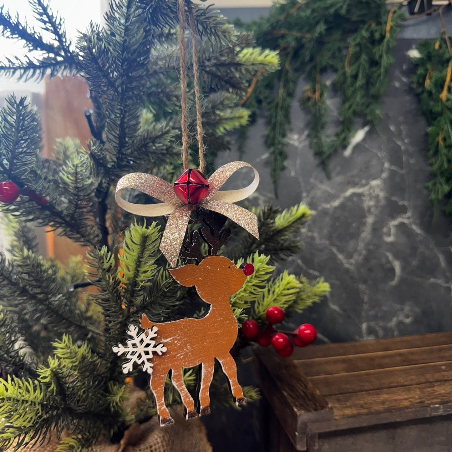 Reindeer Ornaments - Nifty Decor & More