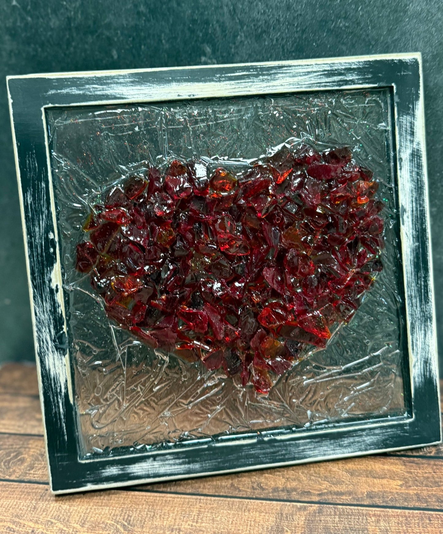Resin Heart Frame