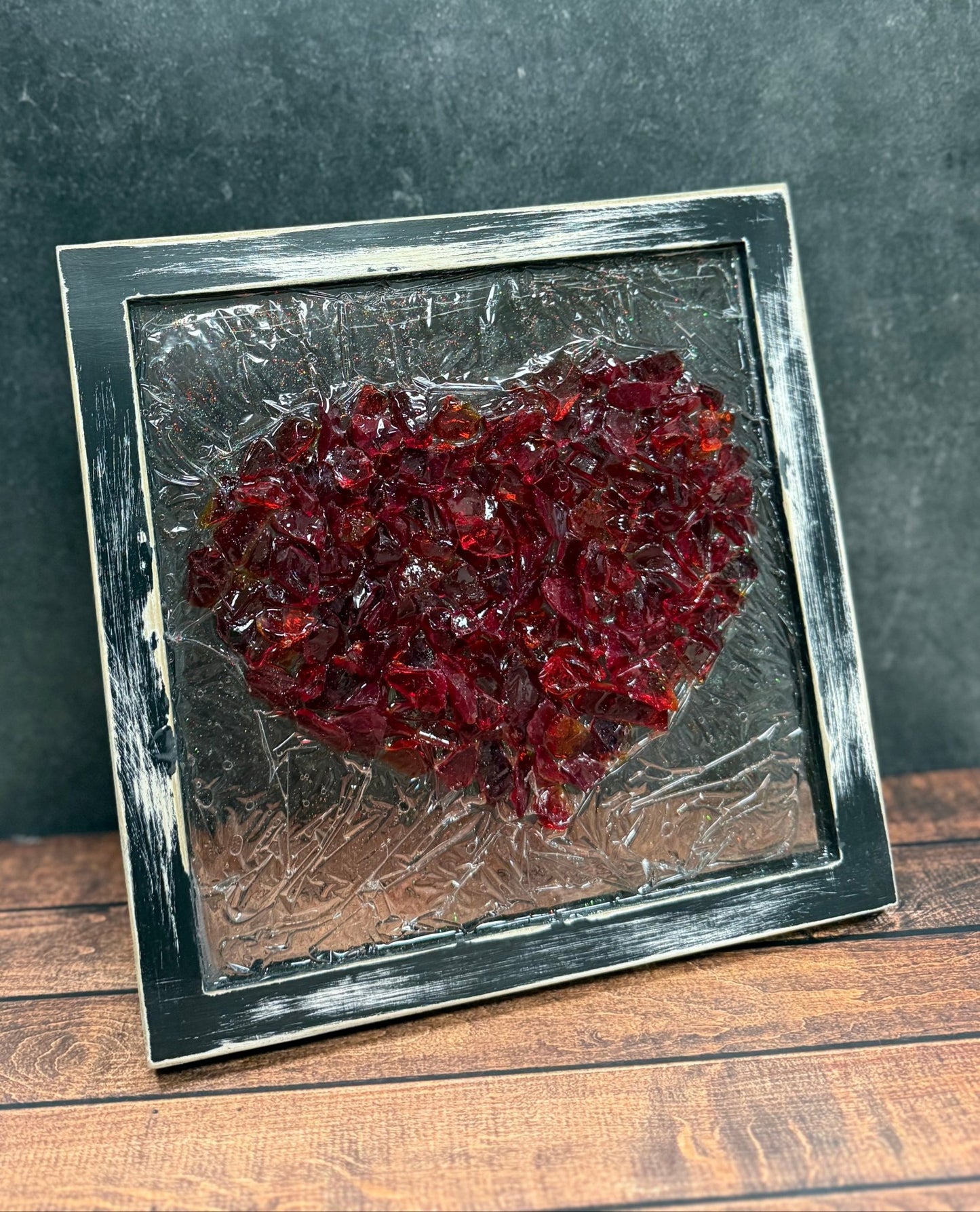 Resin Heart Frame