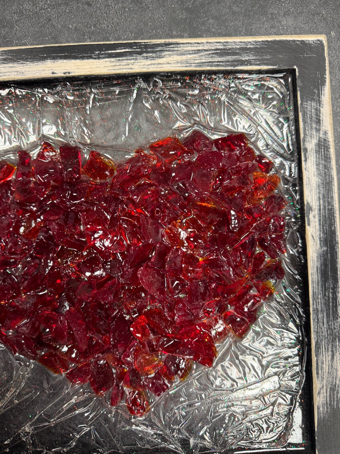 Resin Heart Frame