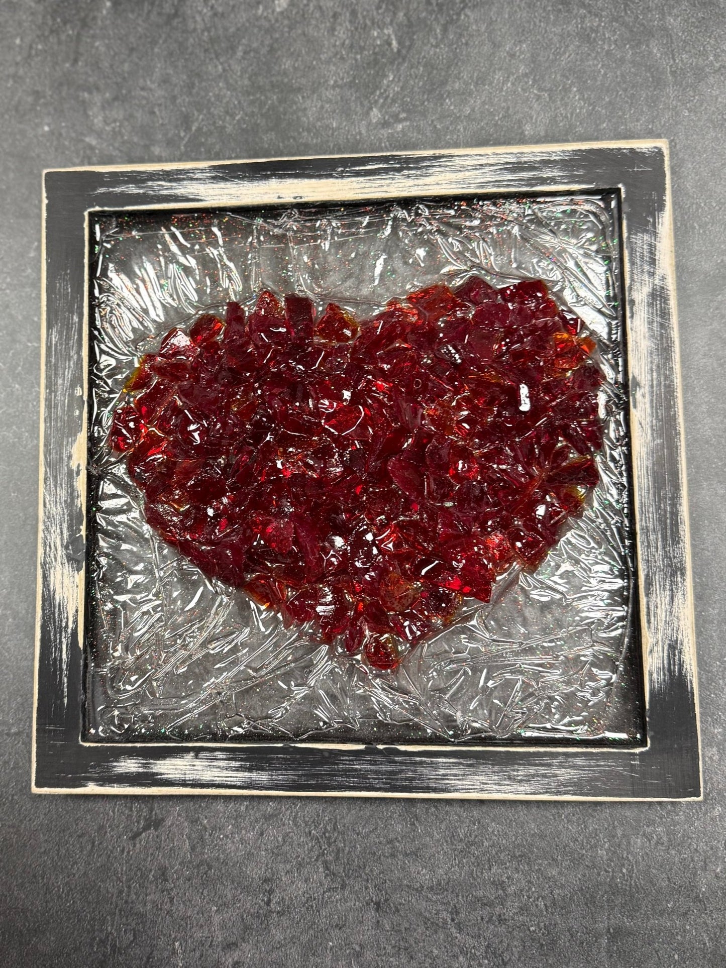 Resin Heart Frame