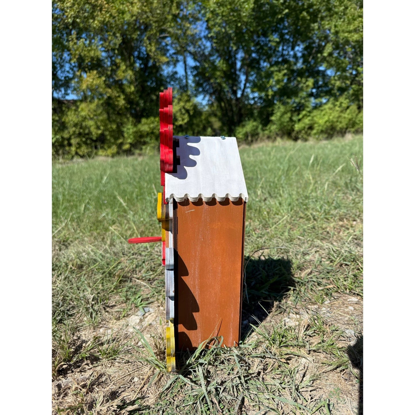 Rooster Birdhouse Farmhouse