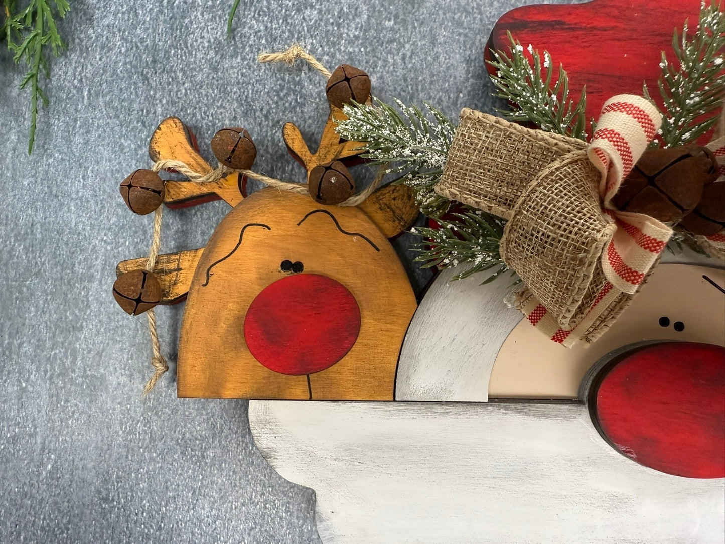 Santa & Friends Shelf Sitter - Nifty Decor & More