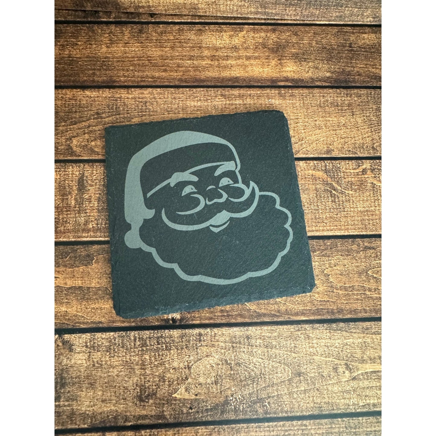 Santa & Snowman Slate Coaster - Nifty Decor & More