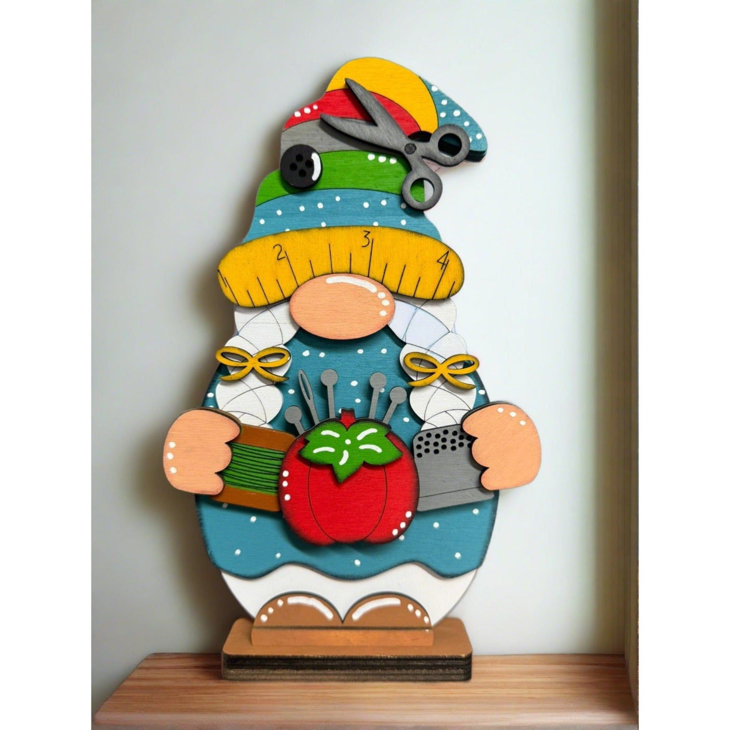 Sewing Gnome Shelf Sitter