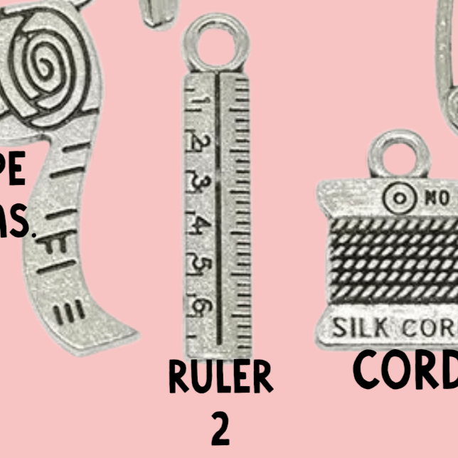 Sewing Pendant Charms, Delicate Miniature Sewing Tools, Ideal for DIY Jewelry & Gifts for Tailors and Crafters - Nifty Decor & More