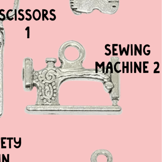 Sewing Pendant Charms, Delicate Miniature Sewing Tools, Ideal for DIY Jewelry & Gifts for Tailors and Crafters - Nifty Decor & More