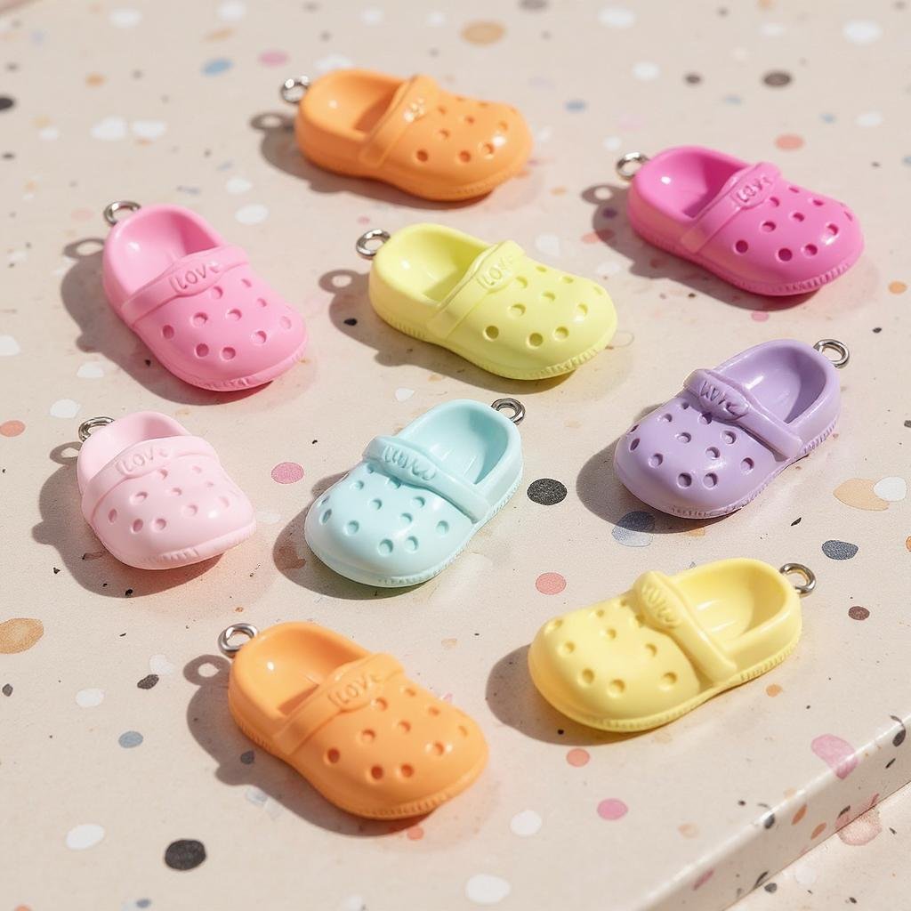 Shoe Charm Pendant, Cute Jewelry Add On for Necklace or Bracelet, Fun Accessory for Shoe Lovers, Unique Gift for Friends & Family - Nifty Decor & More