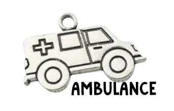 Silver Nurse Pendant Charms, Shiny Healing Symbol Necklace, Thoughtful Gift for Nurses & Caregivers - Nifty Decor & More