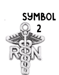 Silver Nurse Pendant Charms, Shiny Healing Symbol Necklace, Thoughtful Gift for Nurses & Caregivers - Nifty Decor & More