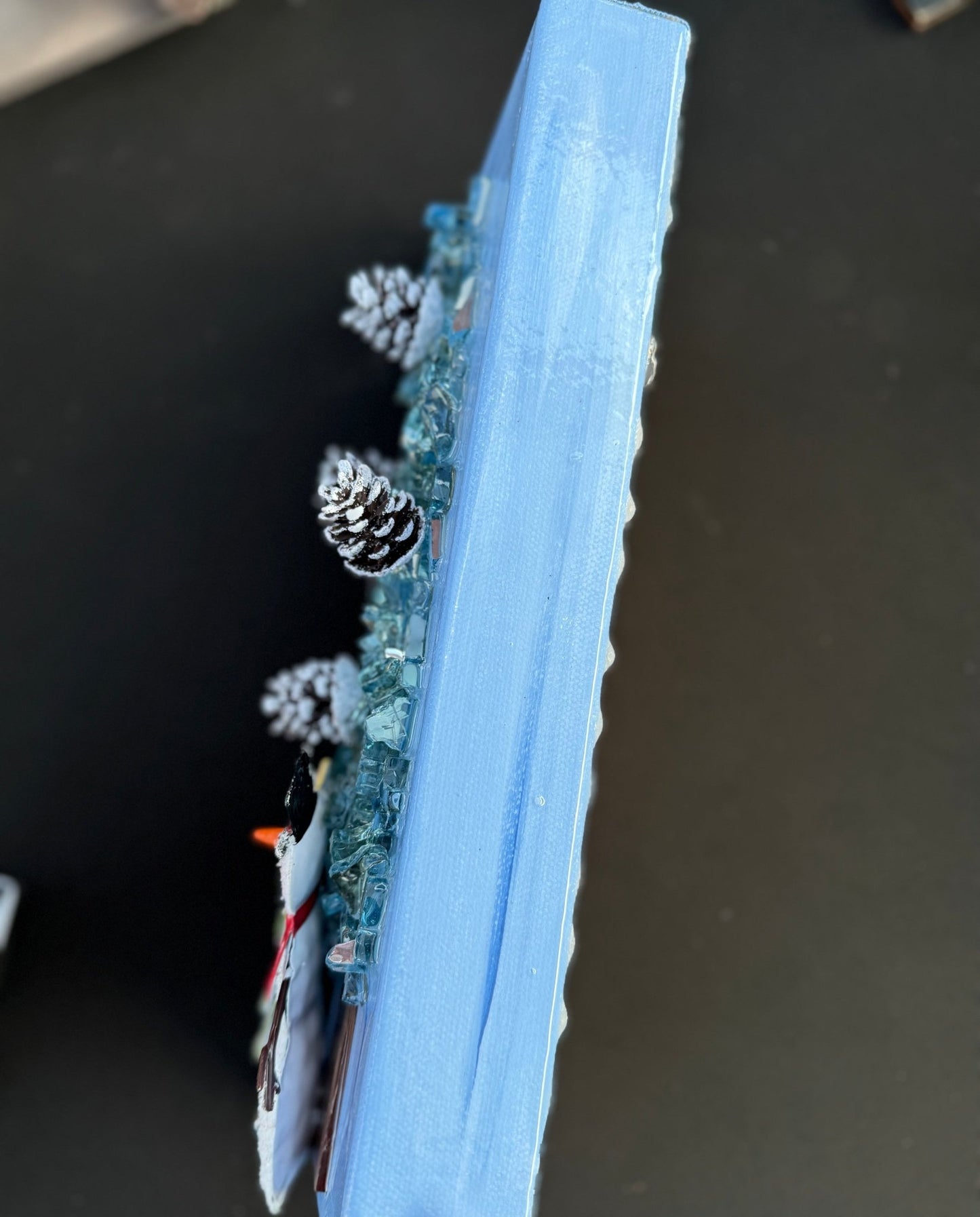 Snowman Tree Resin Frame - Nifty Decor & More