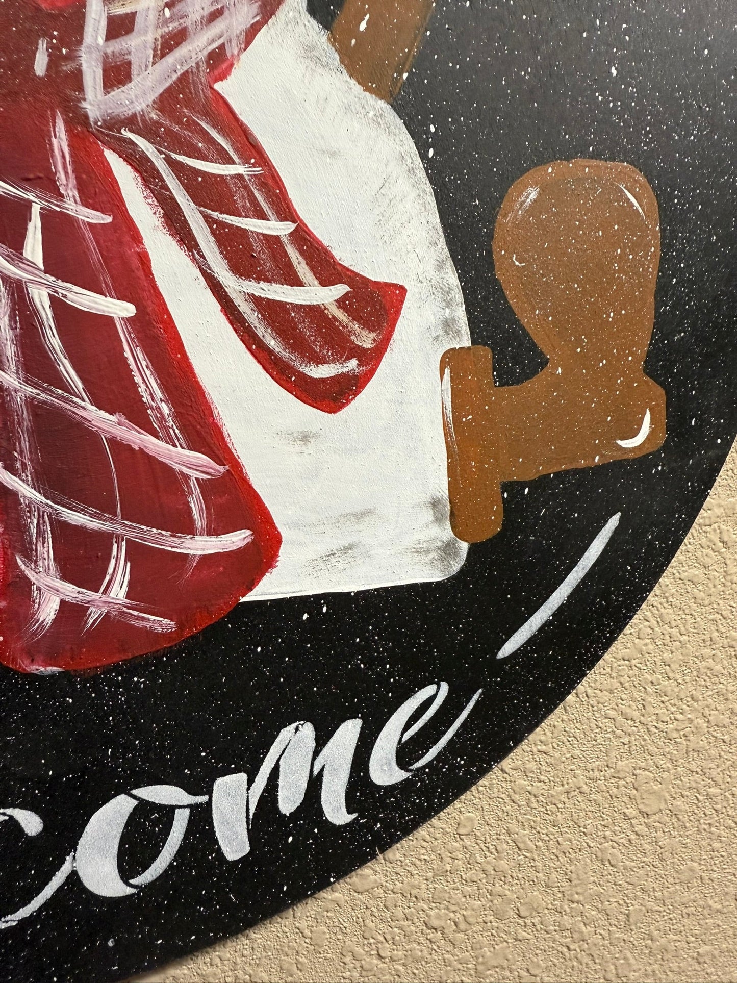 Snowman Welcome Hanger