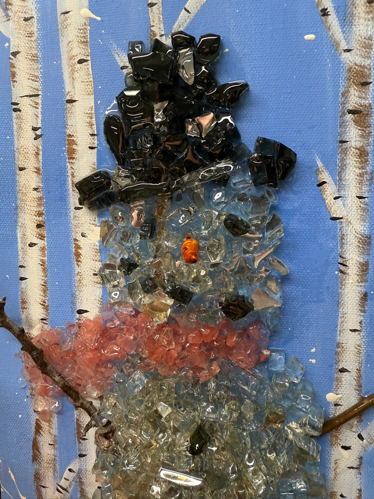 Snowman Winter Scene Resin Frame - Nifty Decor & More