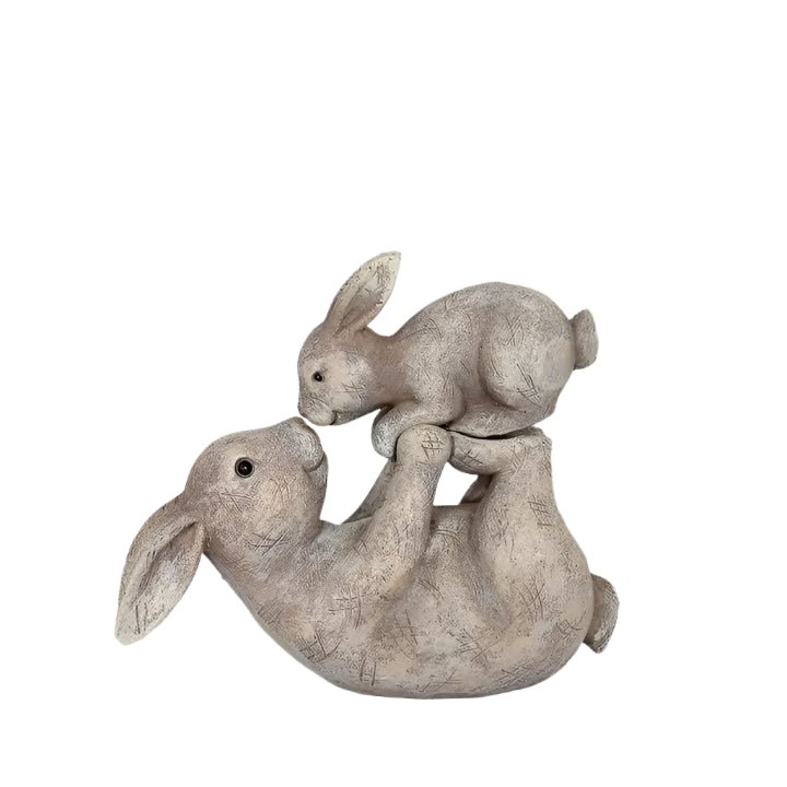 Some Bunny Loves You Easter Figurine - Cute Resin Rabbit Decor for Spring, Easter Gifts & Home Decoration - Nifty Decor & More
