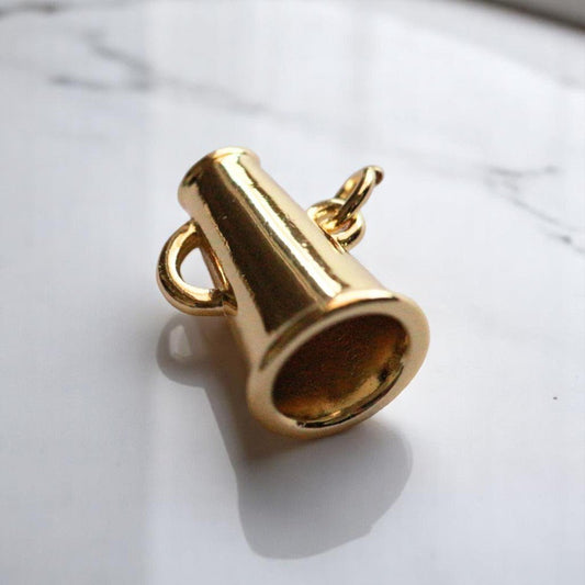 Sports Charms Galore, Stylish Add-Ons for Bracelets or Necklaces, Perfect Gifts for Athletes & Fans Sports Charms Megaphone