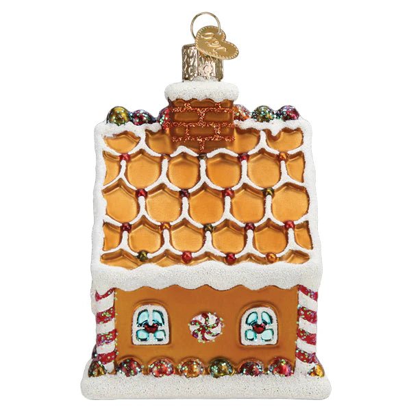 Sweet Gingerbread Cottage Ornament - Nifty Decor & More