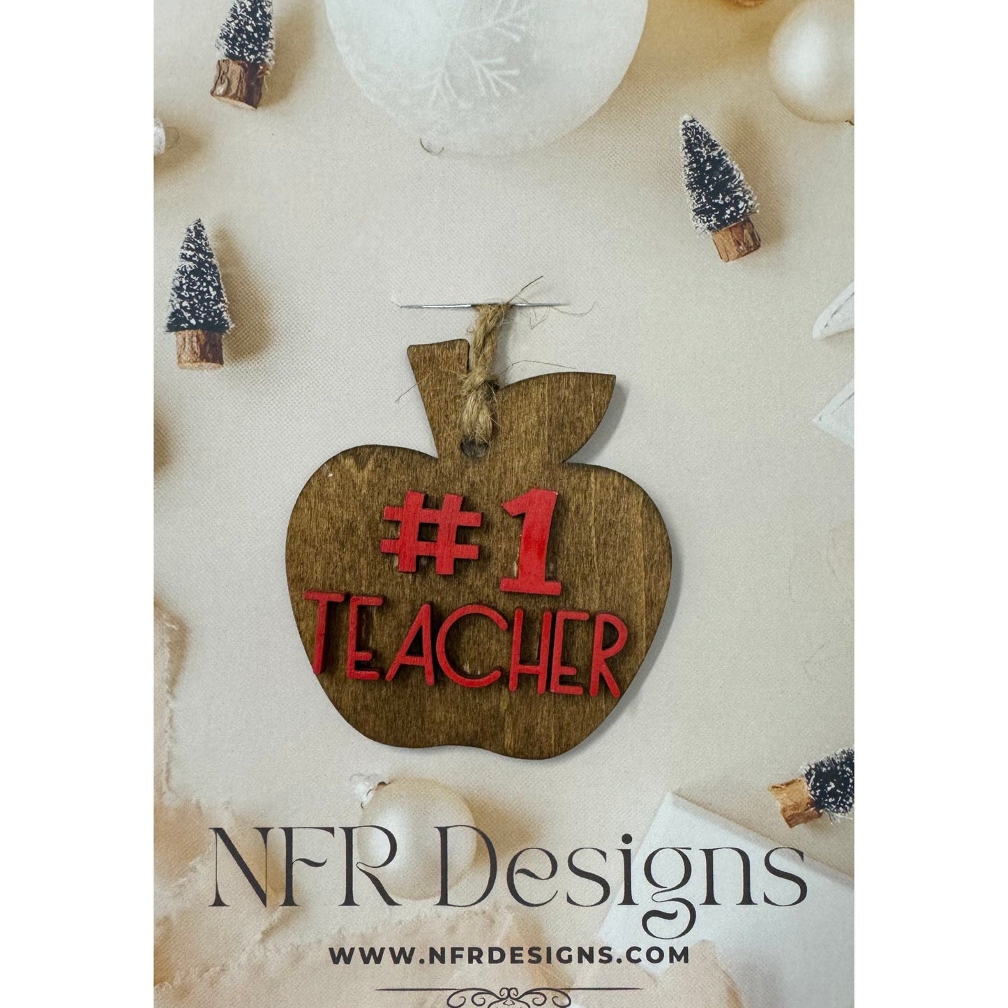 Teacher Ornament - Nifty Decor & More