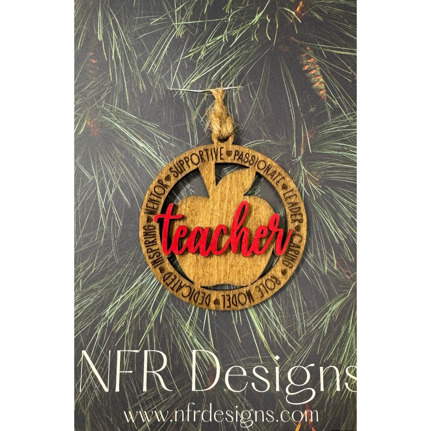 Teacher Ornament - Nifty Decor & More