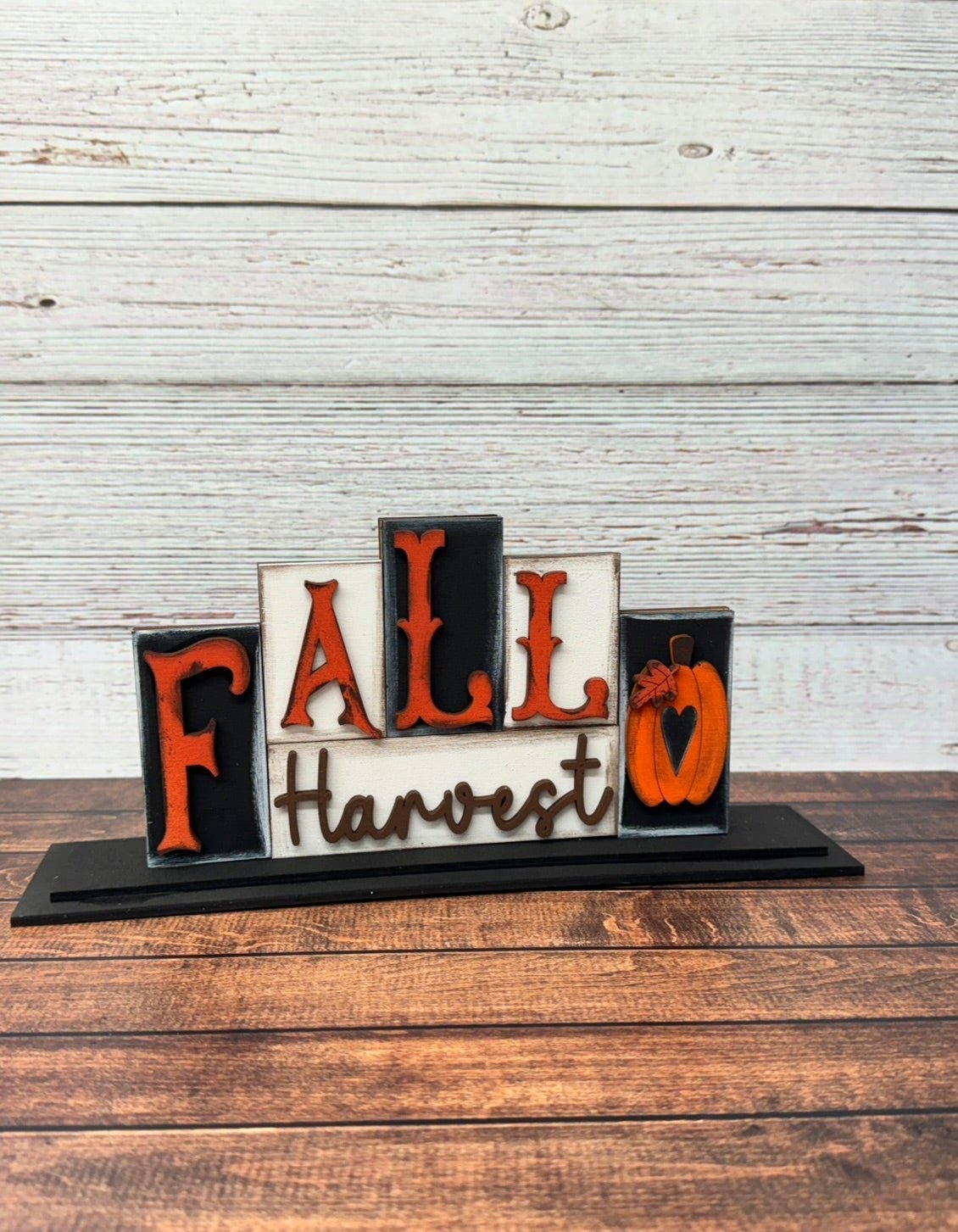 Thanksgiving Word Blocks Fall