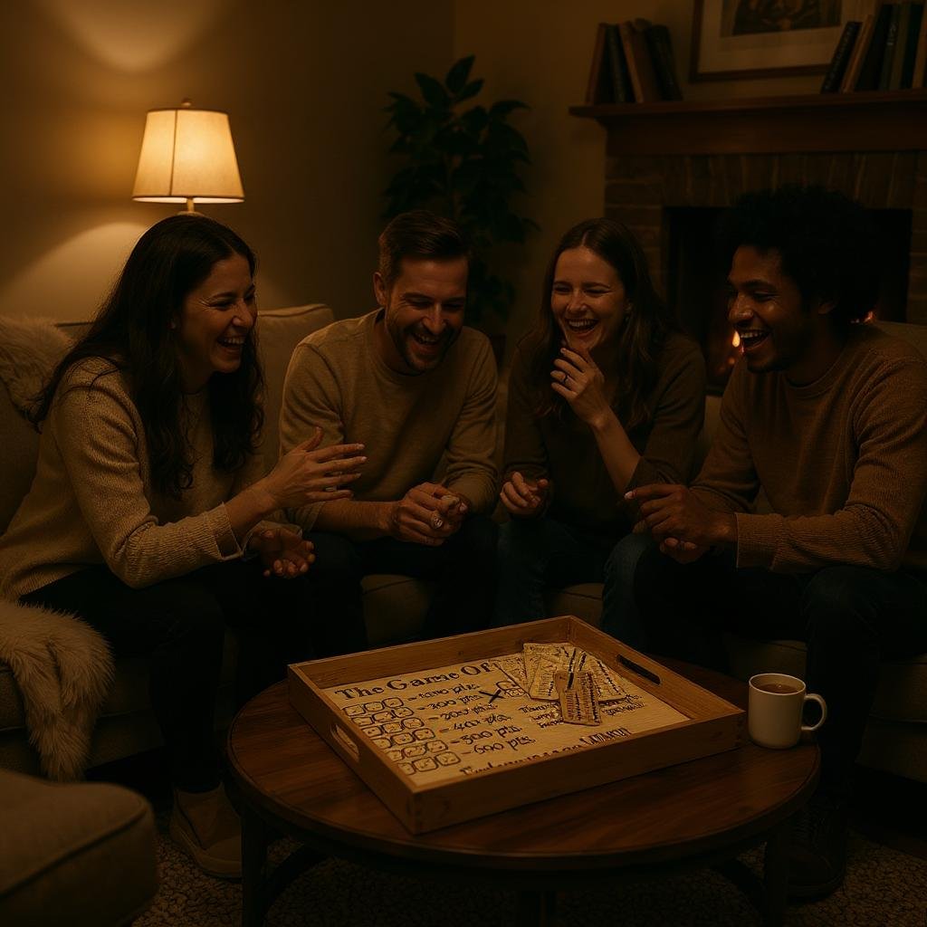 The Game of 10,000, Thrilling Dice Family Gaming Experience, Ideal Gift for Game Night Lovers, Dice Games Board game