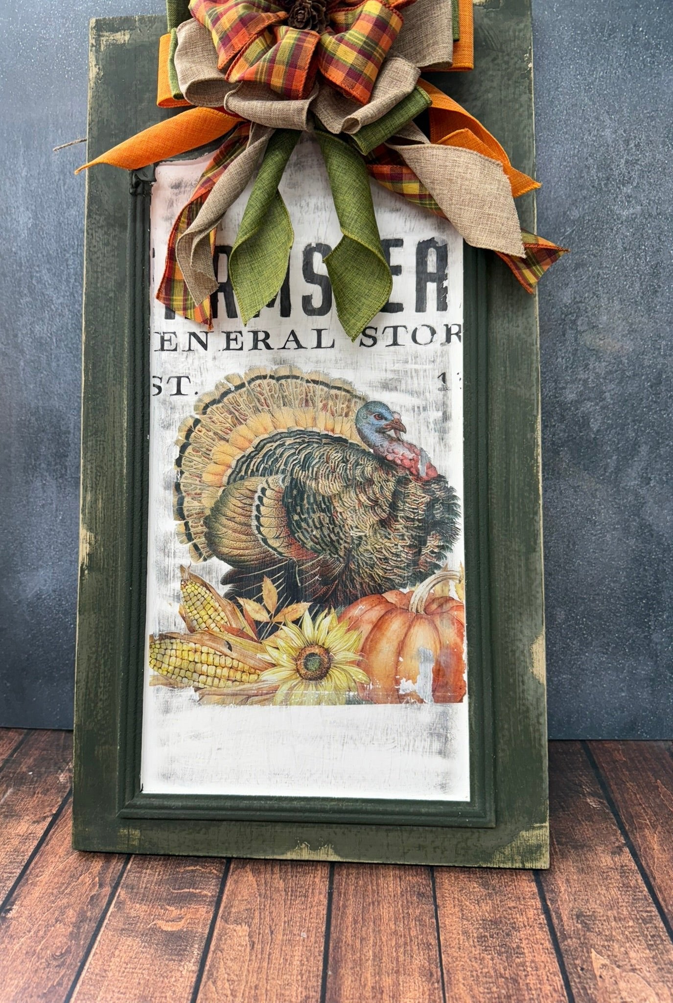 Turkey Vintage Wall Panel - Nifty Decor & More