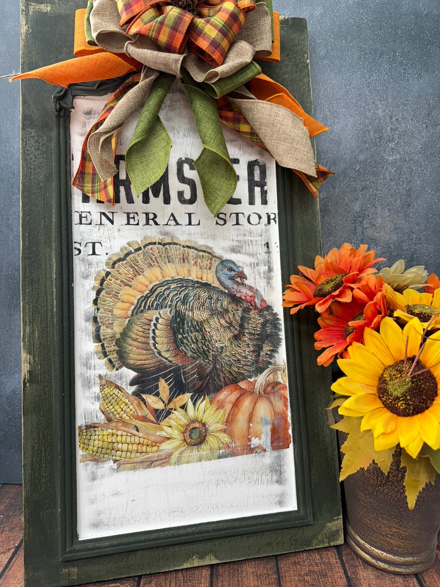 Turkey Vintage Wall Panel - Nifty Decor & More