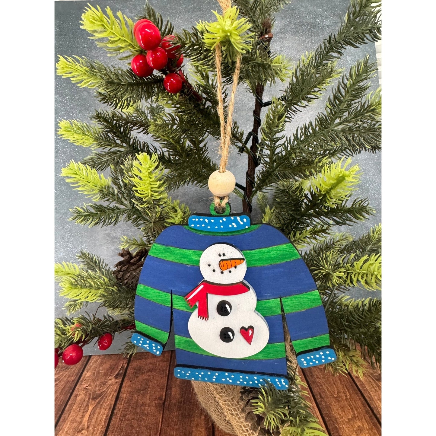 Ugly - Sweater Ornaments - Nifty Decor & More