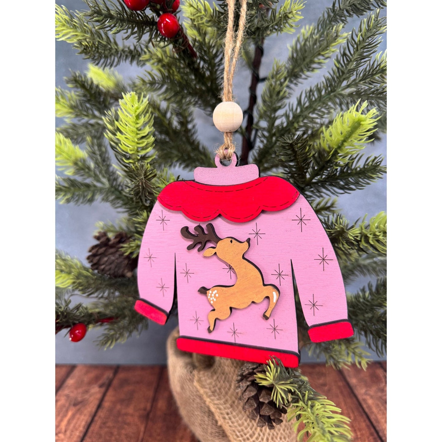 Ugly - Sweater Ornaments - Nifty Decor & More