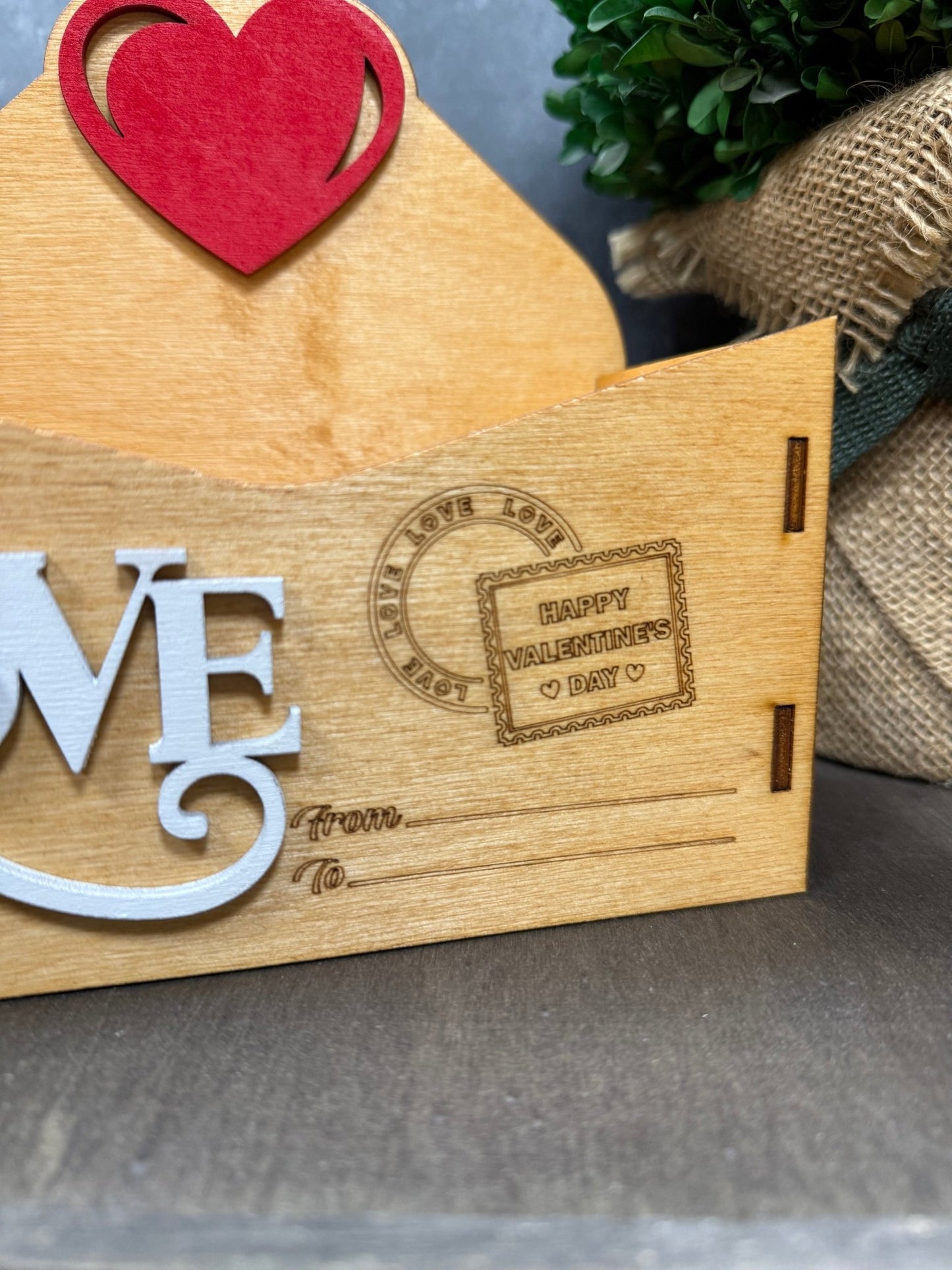 Valentine Love Letter Goodie Box - Fill with Special Gifts | Unique Candy Gift Box Idea for Sweethearts