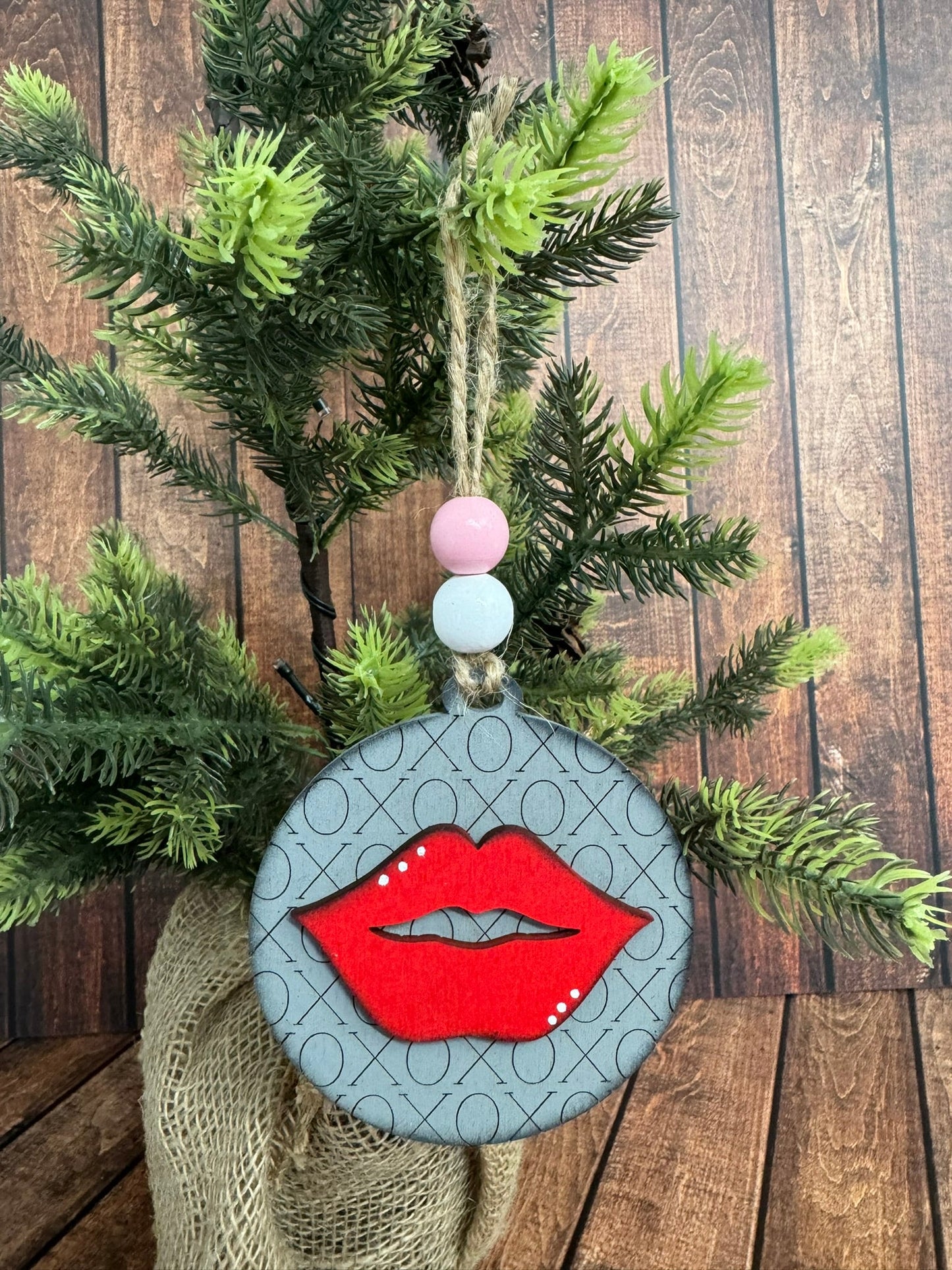 Valentine Ornaments Lips