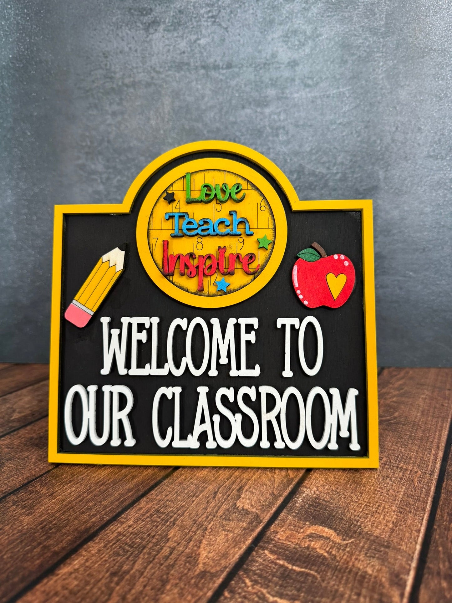 Welcome To Our Classroom Interchangeable Sign Teacher Interchangeable
