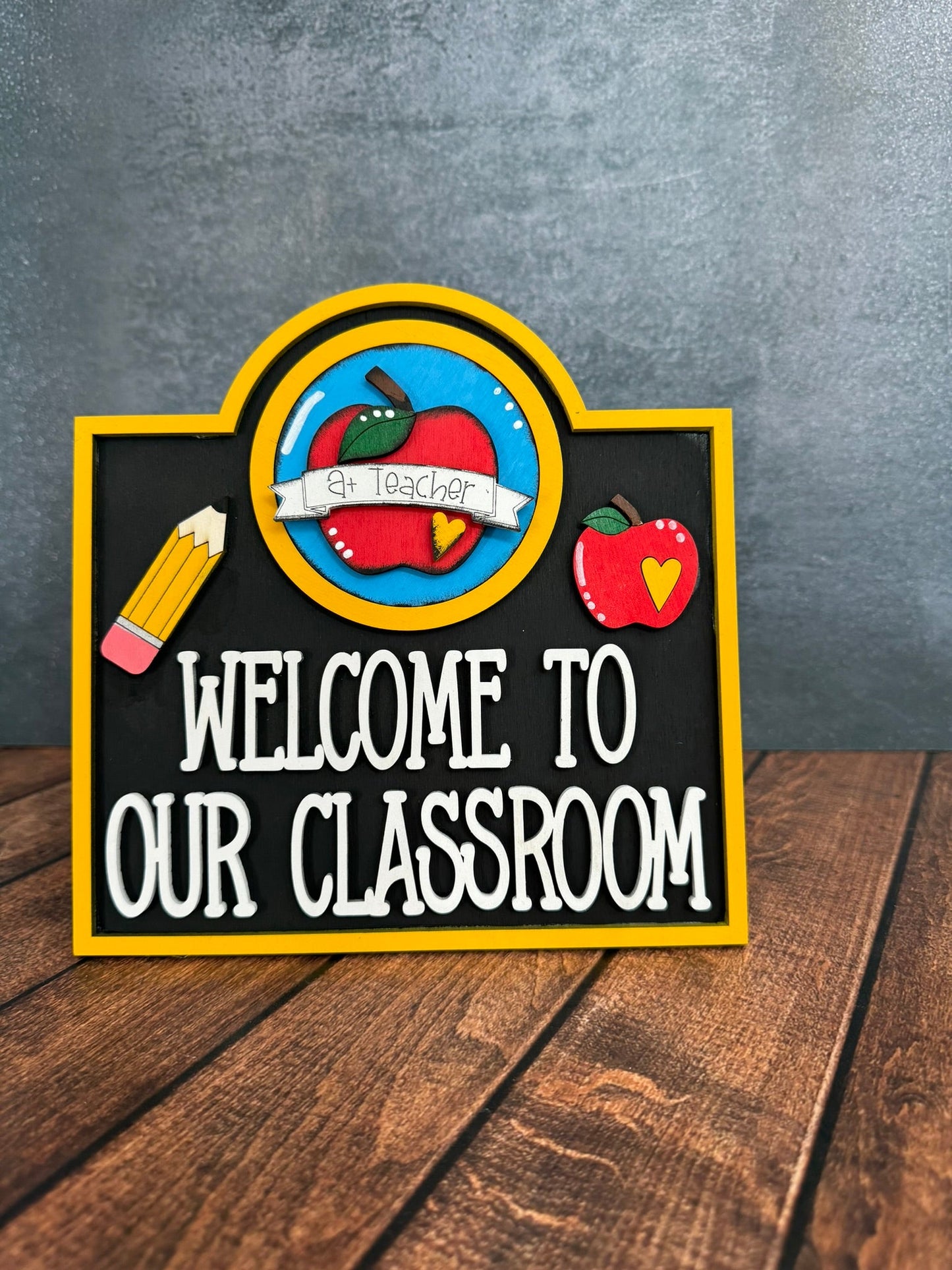 Welcome To Our Classroom Interchangeable Sign Teacher Interchangeable