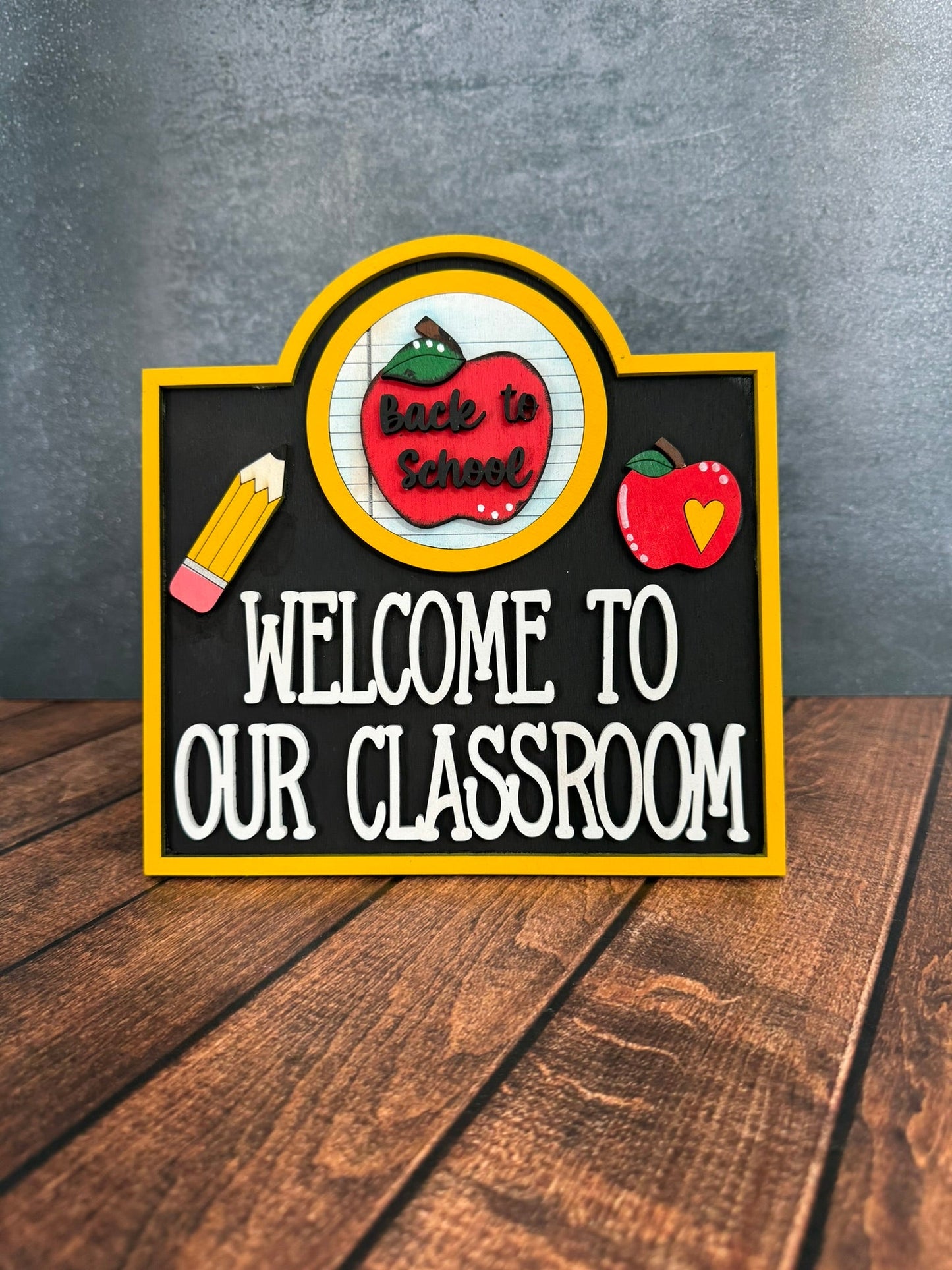 Welcome To Our Classroom Interchangeable Sign Teacher Interchangeable